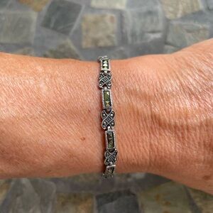 Marcasite Sterling Silver Bracelet